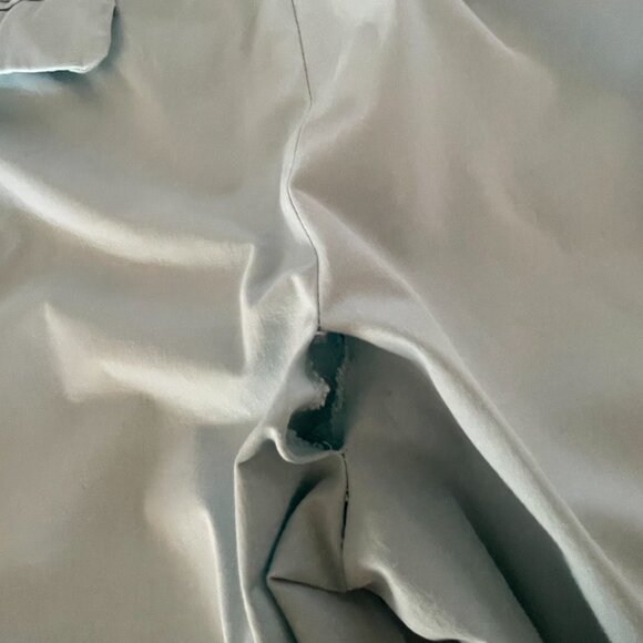 Pendleton Light Blue, Straight Leg Pants with Back Flap Pockets, Size 14 - Picture 8 of 10